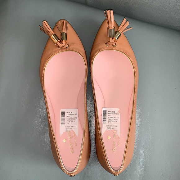 Kate Spade NWT Leather Flats - Picture 4 of 5
